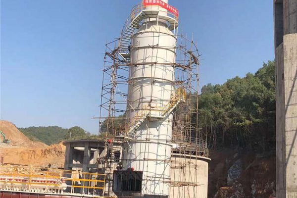 蘇瑞礦業花崗巖脫硫塔